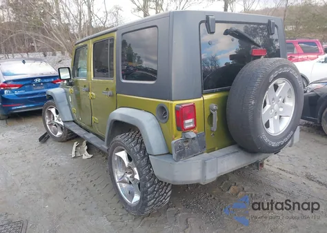 2008 Jeep Wrangler Unlimited X from USA, damaged, VIN 1J4GA39108L518445